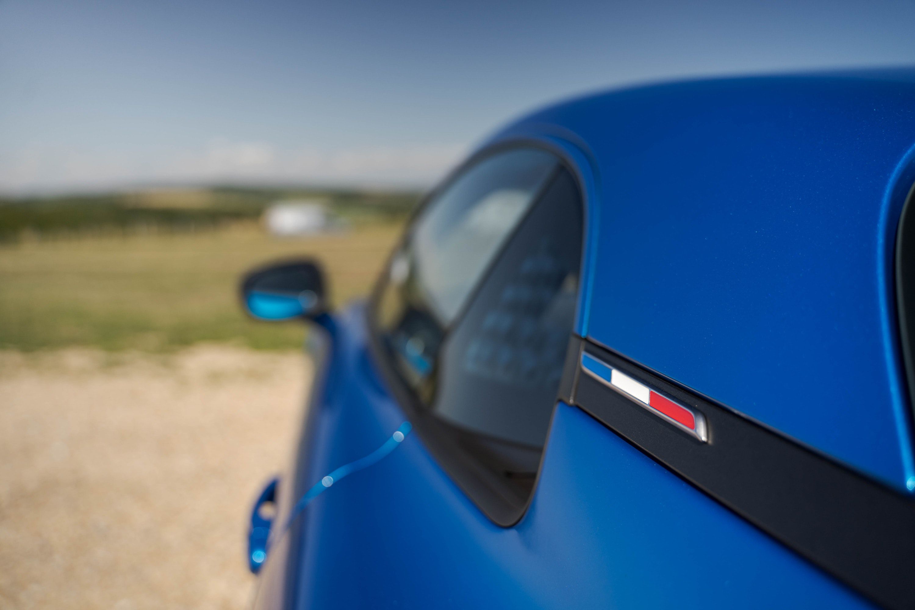 Side view of the Alpine A110